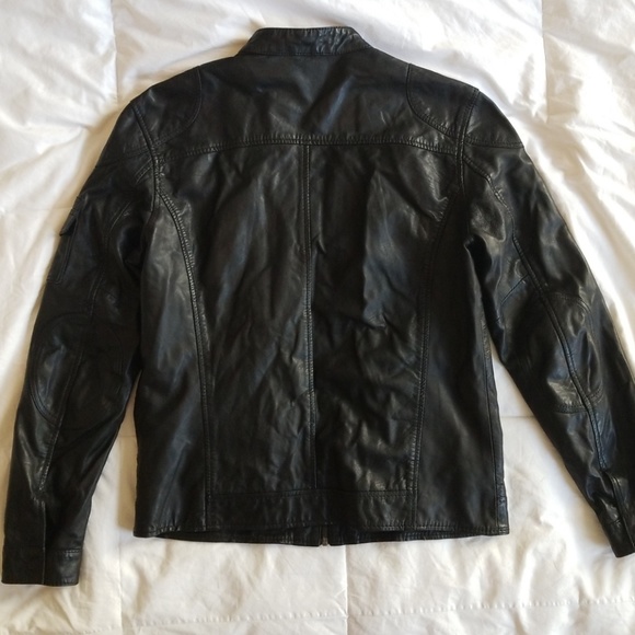 7 Diamonds - Genuine Leather Moto Jacket - Picture 4 of 8